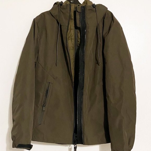 COLE HAAN Men Hooded 3 In 1 Jacket - Picture 9 of 10
